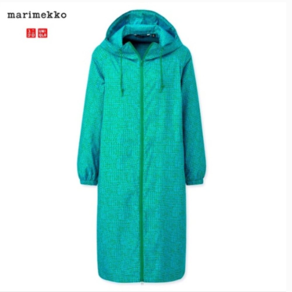 NWT Marimekko Pocketable Long Parka